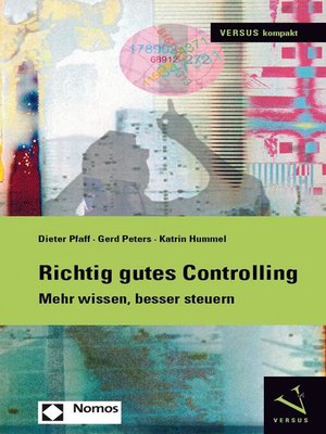 cover image of Richtig gutes Controlling